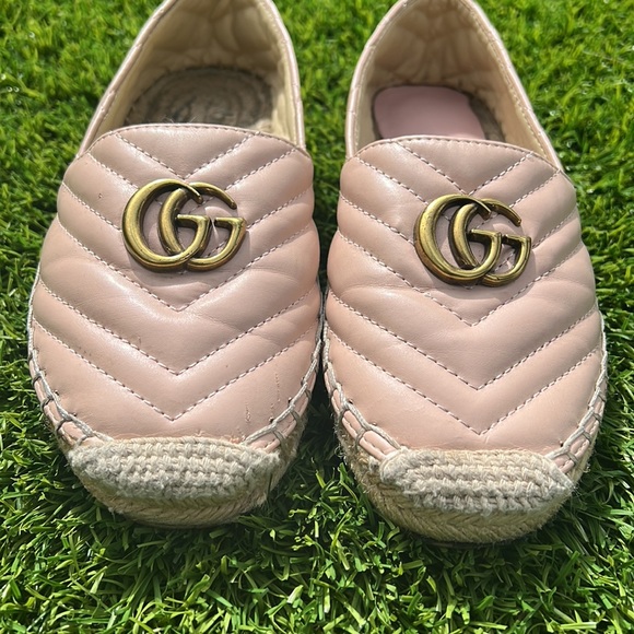 Gucci Marmot Double GG Porcelain Rose size 36.5 - Picture 5 of 17